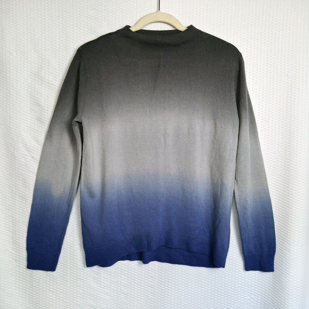Beach Lunch Lounge Tessa Cosmic Sapphire Dip-Dye Sweater Size SP